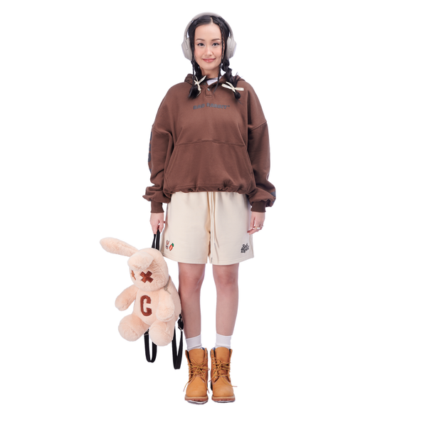 CARROT RABBIT SHORTS – CREAM