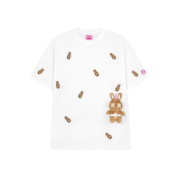 MAMI RABBIT TEE – WHITE