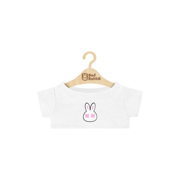  WHITE MINI RABBIT LOGO TEE 