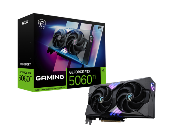 VGA MSI Geforce RTX 5060 Ti 8G Gaming OC GDDR7