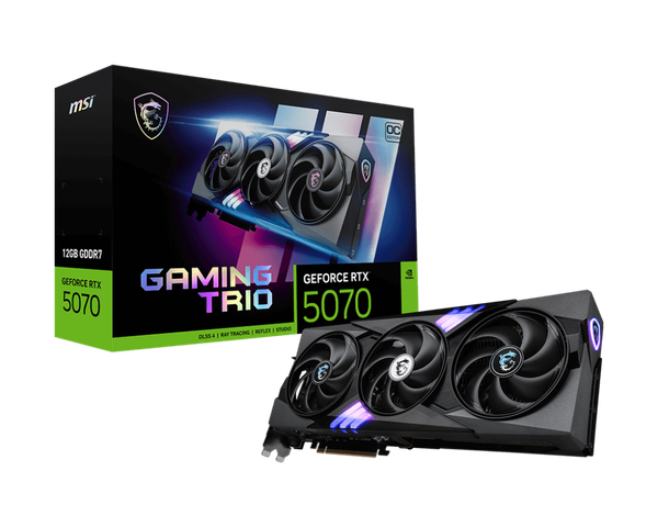 VGA MSI GeForce RTX 5070 12G GAMING TRIO OC