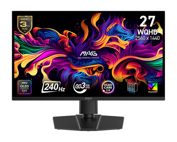 Màn hình MSI MAG 273QP QD-OLED X24 - 27 inch - 240Hz