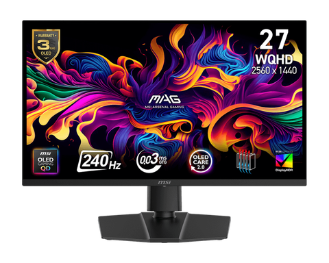 Màn hình MSI MAG 273QP QD-OLED X24 - 27 inch - 240Hz