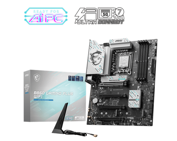 Mainboard MSI B860 GAMING PLUS WIFI DDR5 LGA1851