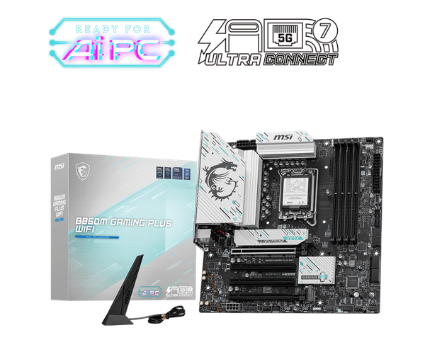 Mainboard MSI B860M GAMING PLUS WIFI DDR5 LGA1851