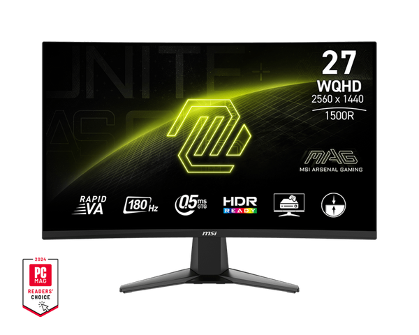 Màn hình cong MSI MAG 27CQ6F 27 Inch VA 2K 180Hz - Model: 3CD9