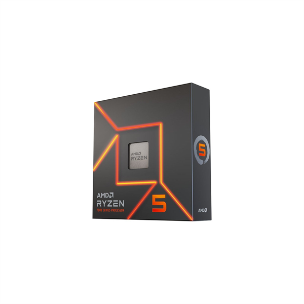 CPU AMD Ryzen 5 7600X / 4.7 GHz Boost 5.3 GHz / 6 Core 12 Thread / 38MB / AM5