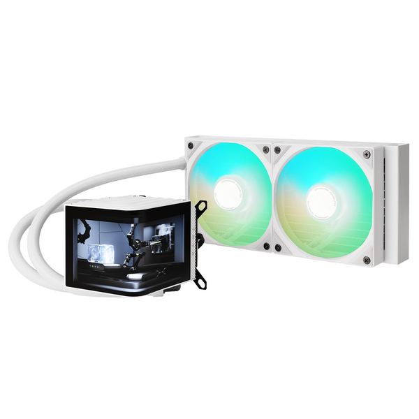 Tản nhiệt nước AIO TRYX PANORAMA 240 ARGB White L-P240A-AS2M-G0W