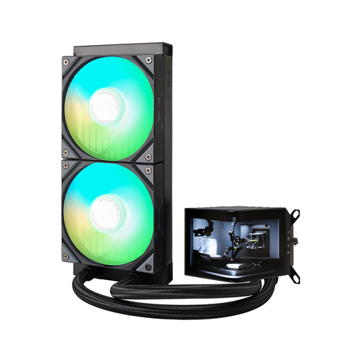 Tản nhiệt nước AIO TRYX PANORAMA 240 ARGB Black L-P240A-AS2M-G0K