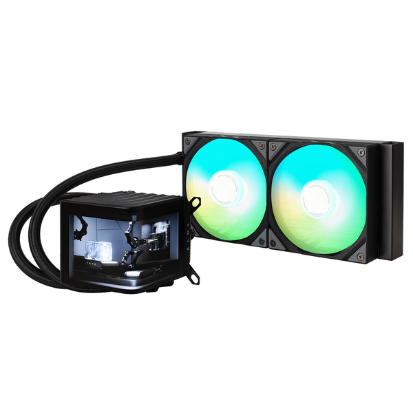 Tản nhiệt nước AIO TRYX PANORAMA 240 ARGB Black L-P240A-AS2M-G0K