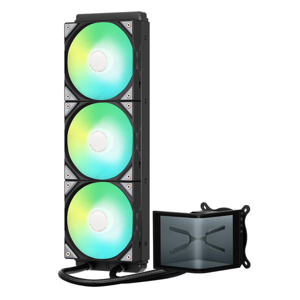 Tản nhiệt nước AIO TRYX PANORAMA SE 360 ARGB Black L-P360L-AM3M-G0K