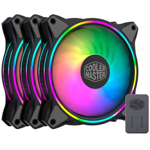 Bộ 3 quạt Cooler Master MASTERFAN MF120 HALO kit 3 fan
