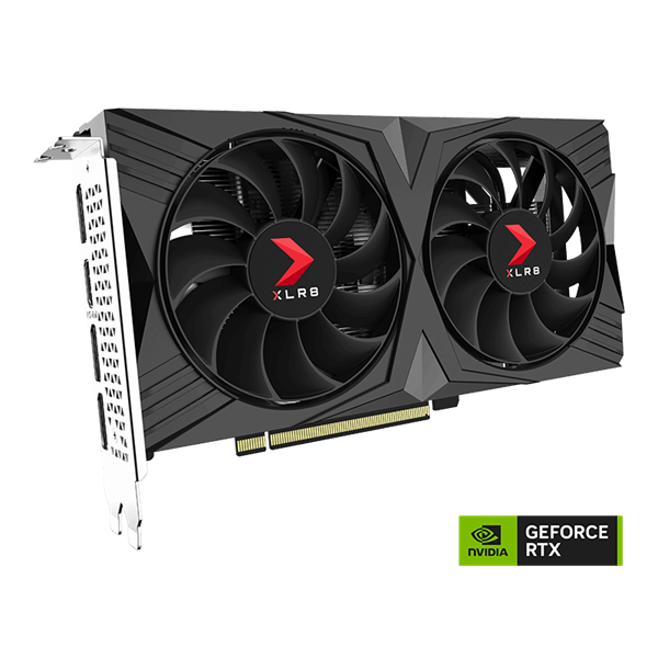 VGA PNY GeForce RTX 4060 8GB XLR8 Gaming VERTO OC Dual Fan DLSS 3 VCG40608DFXPB1-O