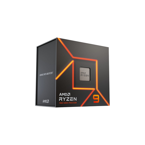 CPU AMD Ryzen 9 7900X / 4.7 GHz Boost 5.6 GHz / 12 Core 24 Thread / 76MB / AM5