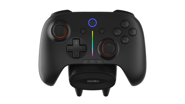 Tay cầm chơi game DAREU H106 PRO (TRIPLE MODE: USB cable+2.4G+Bluetooth - FAST CHARGING DOCK)