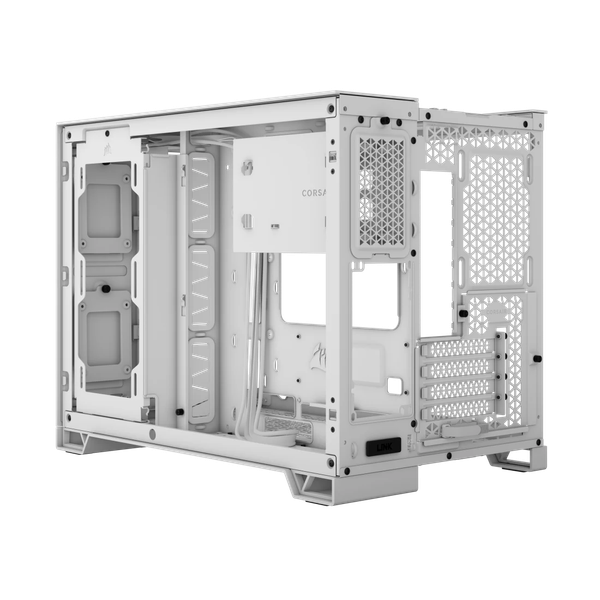 Vỏ máy tính Corsair 2500X Tempered Glass mATX Mid-Tower, White CC-9011266-WW