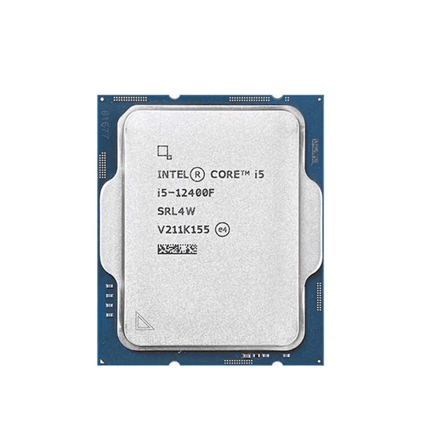 CPU Intel Core I5 12400F LGA1700, Turbo 4.4GHz, 6C/12T, 18MB, Tray Không Fan
