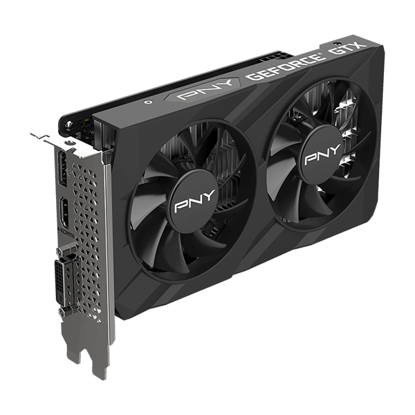 VGA PNY GeForce GTX 1650 4GB VERTO GDDR6 Dual Fan VCG16514D6DFXPB1