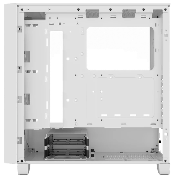 Vỏ máy tính Corsair 3000D RGB Tempered Glass Mid-Tower, White CC-9011256-WW