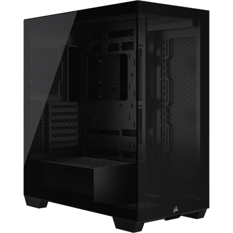 Vỏ máy tính Corsair 3500X Tempered Glass Mid-Tower, Black CC-9011276-WW