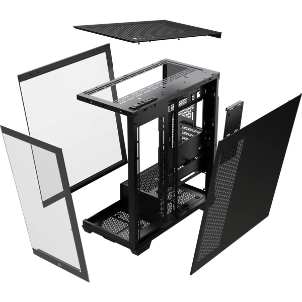 Vỏ máy tính Corsair 3500X Tempered Glass Mid-Tower, Black CC-9011276-WW