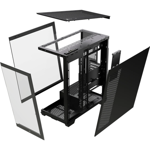 Vỏ máy tính Corsair 3500X Tempered Glass Mid-Tower, Black CC-9011276-WW