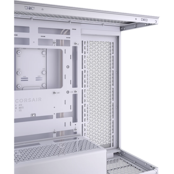 Vỏ máy tính Corsair 3500X Tempered Glass Mid-Tower, White CC-9011277-WW