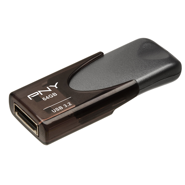 USB 3.2 PNY Turbo Attaché 4 64GB / Up to 70MB/s P-FD64GTBAT4-GE