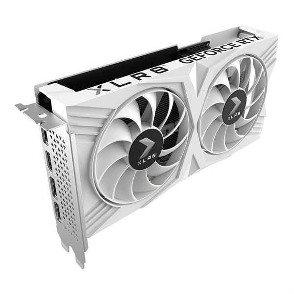 VGA PNY GeForce RTX 4060 8GB OC XLR8 VERTO DF White Edition VCG40608DFWXPB1-O