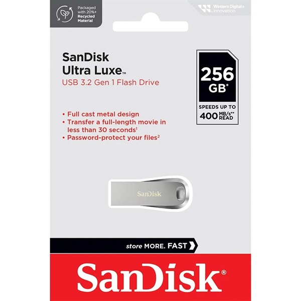 USB 3.2 SanDisk Ultra Luxe CZ74 64GB/128GB/256GB 400MB/s SDCZ74