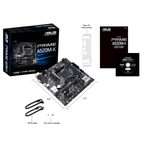 Mainboard ASUS PRIME A520M-K DDR4 AM4