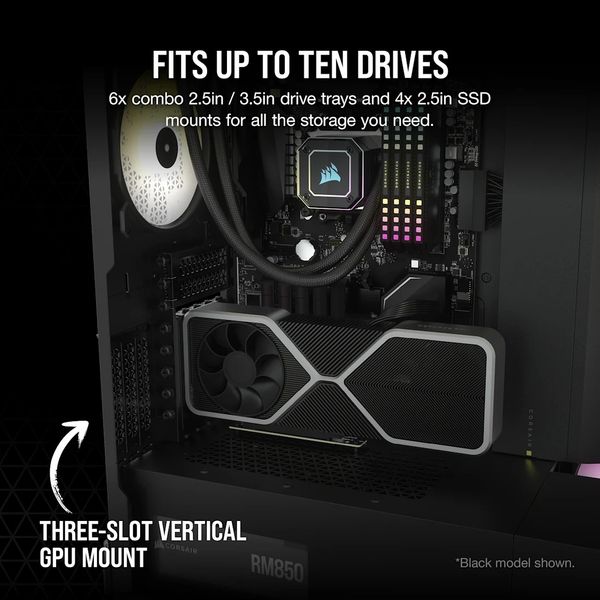 Vỏ máy tính Corsair 7000D Airflow TG White CC-9011219-WW