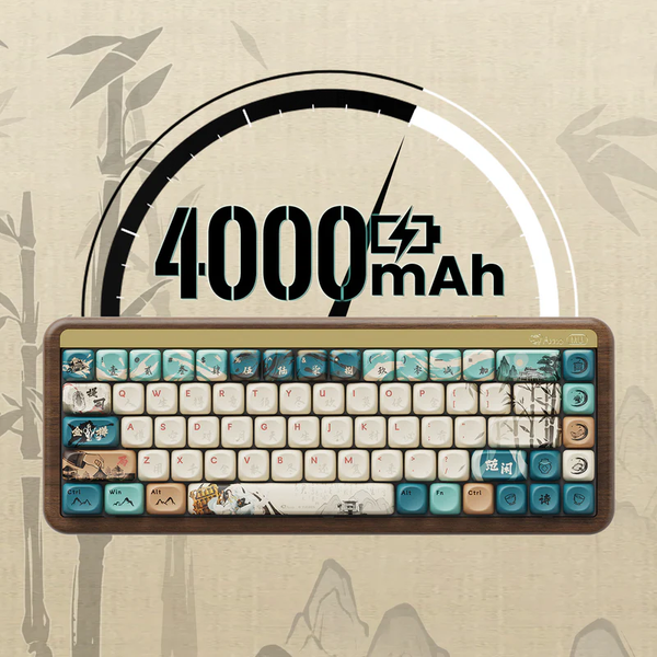 Bàn phím cơ AKKO MU01 Joy of Life (Hotswap,RGB / Multi-Modes/ Switch V3 Piano Pro)