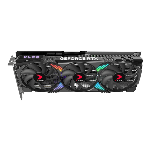 VGA PNY GeForce RTX 4070 SUPER 12GB OC XLR8 ARGB TF VERTO VCG4070S12TFXXPB1-O