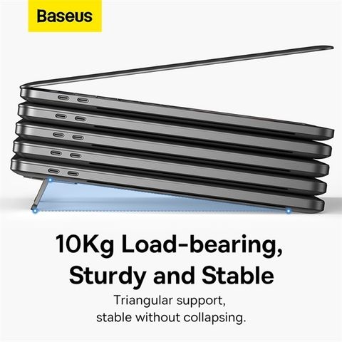 Bộ đế giữ laptop Baseus Slim Laptop Kickstand ( 2 cái ) Xám
