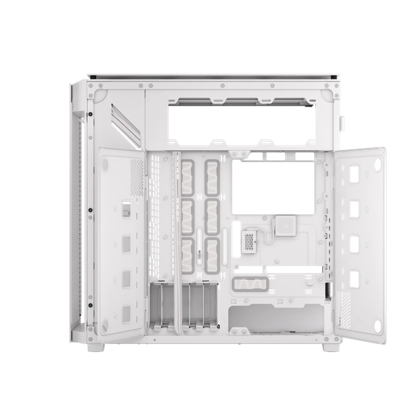 Vỏ máy tính Corsair iCUE LINK 9000D AIRFLOW TG Super-Tower, White CC-9011274-WW