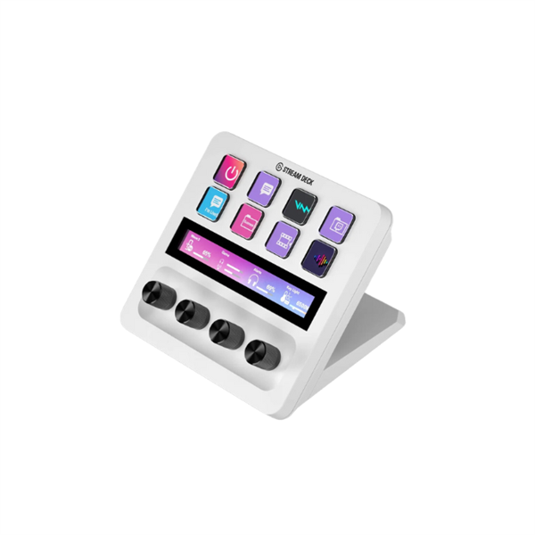 Thiết bị Stream Elgato Stream Deck + White 8 Phím Lập Trình 10GBD9911