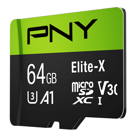 Thẻ nhớ MicroSD PNY Elite-X 64GB / Class 10, UHS-I, U3,Transfer speed up to 100MB/s P-SDU64GU3100EX-GE