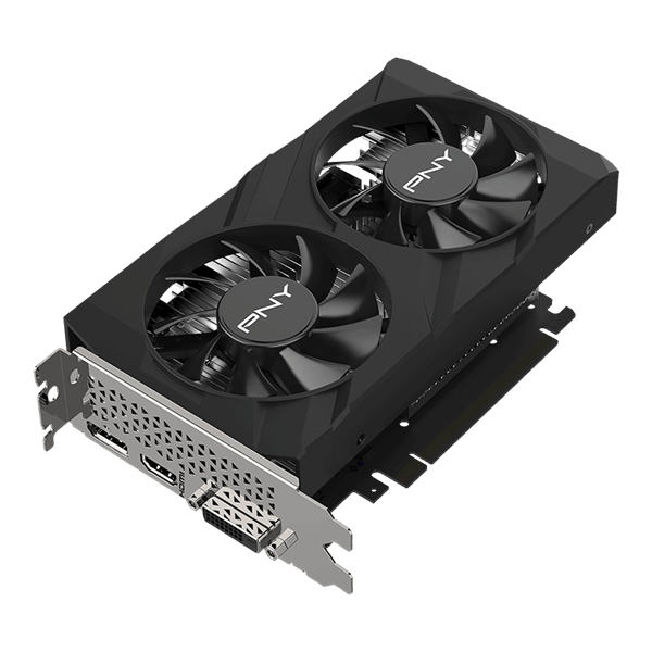 VGA PNY GeForce GTX 1650 4GB VERTO GDDR6 Dual Fan VCG16514D6DFXPB1