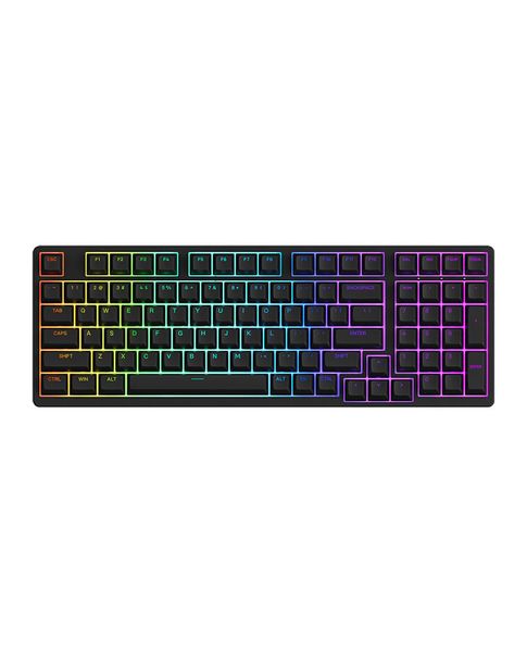 Bàn phím cơ AKKO 3098B Plus Black (Multimodes / RGB / Gasket mount)