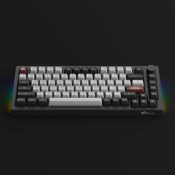 Bàn phím cơ AKKO 5075B Plus Dracula Castle (Multi-modes / RGB / Hotswap / Gasket mount)