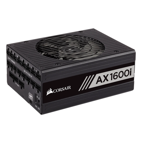 Nguồn máy tính Corsair AX1600i 80 Plus Titanium - Full Modul - Corsair Link - iCUE CP-9020087-NA