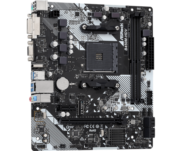 Mainboard ASRock B450M-HDV R4.0 DDR4 AM4