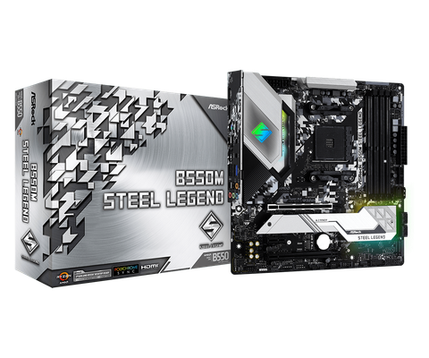 Mainboard ASRock B550M Steel Legend DDR4 AM4