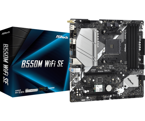 Mainboard ASRock B550M WIFI SE DDR4 AM4