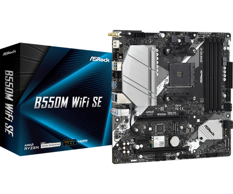 Mainboard ASRock B550M WIFI SE DDR4 AM4