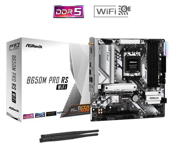 Mainboard ASRock B650M Pro RS Wifi DDR5 AM5