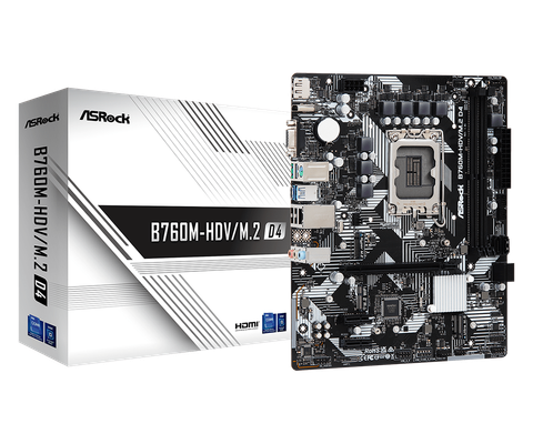 Mainboard ASRock B760M-HDV/M.2 D4 LGA1700