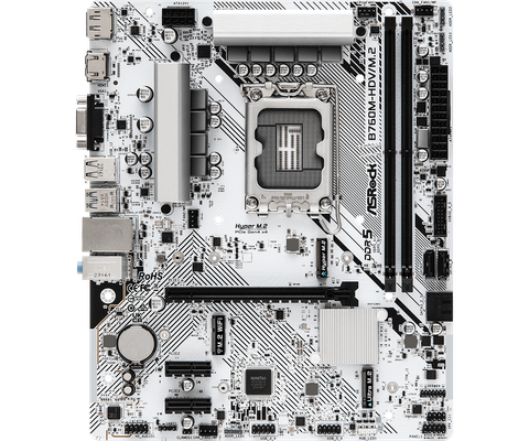 Mainboard ASRock B760M-HDV/M.2 (White PCB) DDR5 LGA1700