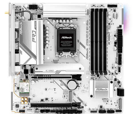Mainboard ASRock B760M Pro RS Wifi White DDR5 LGA1700